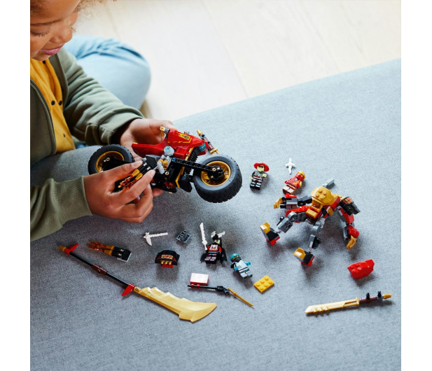 LEGO NINJAGO 71783 Jeździec-Mech Kaia EVO - 1091250 - zdjęcie 9